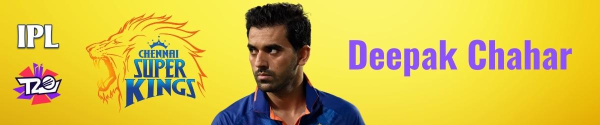 Deepak Chahar is an Indian right-arm medium and fast international cricket bowler