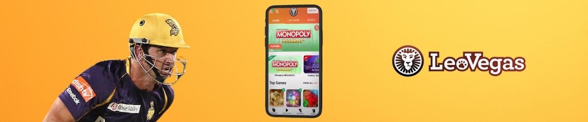 Leo Vegas popular IPL cricket betting app in India